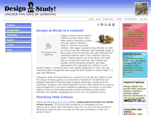 Tablet Screenshot of designastudy.com